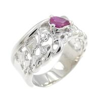 PT ルビー リング 0.33CT