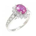 PT 非加熱 ルビー リング 1.029CT