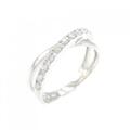 【リメイク】K18WG ダイヤモンド ピンキー リング 0.10ct