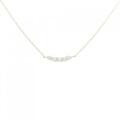 【リメイク】K18YG ダイヤモンド ネックレス 0.20CT
