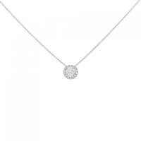 【リメイク】プラチナダイヤモンドネックレス 0.325CT E I1 VG
