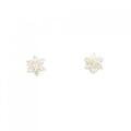 【新品】K18YG ダイヤモンド ピアス 0.20CT