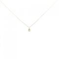アガット ダイヤモンド ネックレス 0.1CT