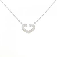 カルティエ Cハート ネックレス
