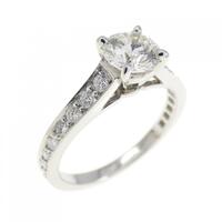 カルティエ MKコーフィル パヴェ リング 0.51CT H VVS1