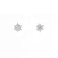 プラチナダイヤモンドピアス 0.335ct 0.352ct G?H SI2 GOOD