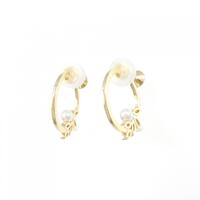 ペルリータ・ミキモト アコヤパールイヤリング 3.5mm