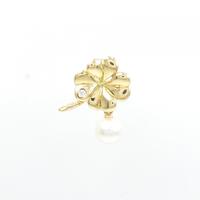 ミキモト クローバー アコヤパールブローチ 5.6mm