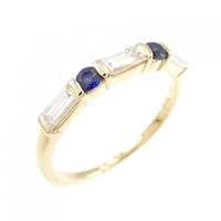 ミキモト サファイヤリング 0.15CT