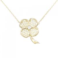 ヴァンクリーフ&アーペル コスモス ネックレス 0.10CT