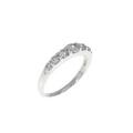 K18WG ダイヤモンド ピンキーリング 0.30CT