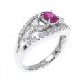 PT ルビー リング 0.50CT