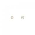 K18YG ソリティア ダイヤモンド ピアス 0.30CT