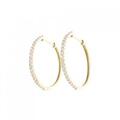 K18YG ダイヤモンド ピアス 0.50CT