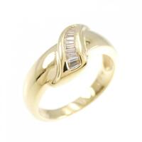 K18YG ダイヤモンド リング 0.10CT