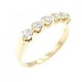 K18YG ダイヤモンド リング 0.31CT