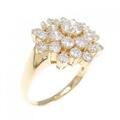 K18YG ダイヤモンド リング 2.01CT