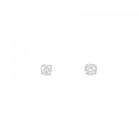 PT ソリティア ダイヤモンド ピアス 0.30CT