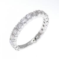 PT ハーフエタニティ ダイヤモンド リング 1.00CT