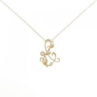 K18YG ダイヤモンド ネックレス 0.03CT