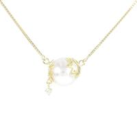 K18YG アコヤパール ネックレス 8.5mm