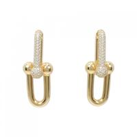 ティファニー リンク ピアス 1.18CT