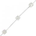 K18WG ダイヤモンド ブレスレット 2.19CT