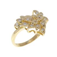 K18YG ダイヤモンド リング 0.11CT