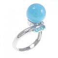PT ターコイズ リング 10.1mm