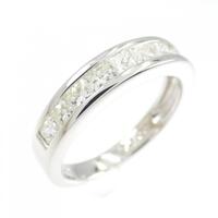 PT ハーフエタニティ ダイヤモンド リング 1.00CT