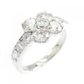 PT フラワー ダイヤモンド リング 1.55CT