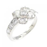 PT フラワー ダイヤモンド リング 1.55CT