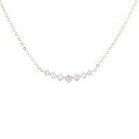 K18YG ダイヤモンド ネックレス 0.30CT