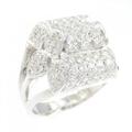 750WG ダイヤモンド リング 1.21CT
