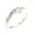 K18WG ダイヤモンド リング 0.13CT