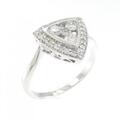K18WG ダイヤモンド リング 0.51CT