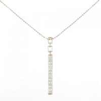 K18YG ダイヤモンド ネックレス 0.30CT