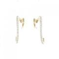 K18YG ダイヤモンド ピアス 0.60CT