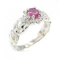 PT ルビー リング 0.43CT