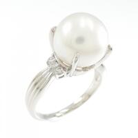 PT 白蝶パール リング 11.2mm