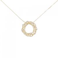 K18YG ダイヤモンド ネックレス 0.15CT