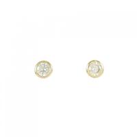 K18YG ダイヤモンド ピアス