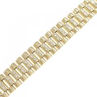 K18YG ダイヤモンド ブレスレット 1.27CT