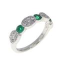 PT エメラルド リング 0.37CT