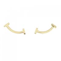 ティファニー Tスマイル ピアス