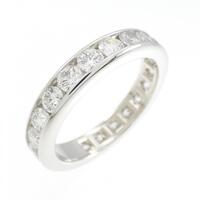 ティファニー フルサークル チャネルセッティング リング