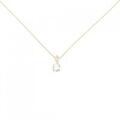 【リメイク】K18YG ダイヤモンドネックレス 0.314CT H I1 EXT