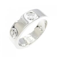 カルティエ ラブ ハーフダイヤ リング