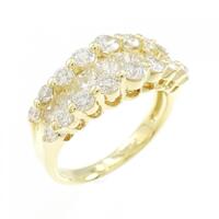 K18YG ダイヤモンド リング 2.00CT
