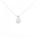 K18WG ダイヤモンド ネックレス 0.18CT
